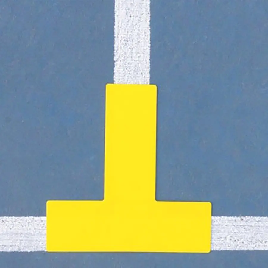 Pickleball Banmarkeringar Linjer för Plan Pickelboll 