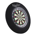 Skyddstavla med ljus till dart Dart Kings Dart LED Svart | 26 cm bred