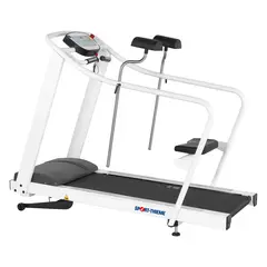 Löpband T2000 MED Låg instegshöjd | Underarmstöd | Sits