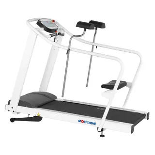 Löpband T2000 MED Låg instegshöjd | Underarmstöd | Sits