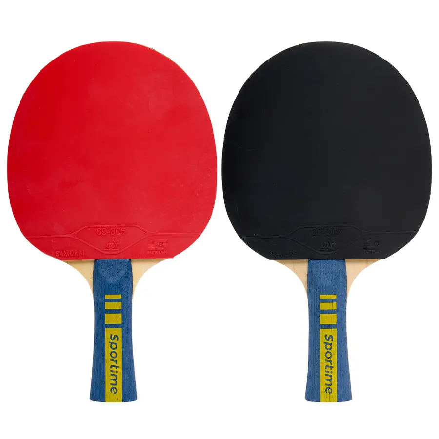 Sportime bordtennisracketset 4 racketar | 10 bollar 