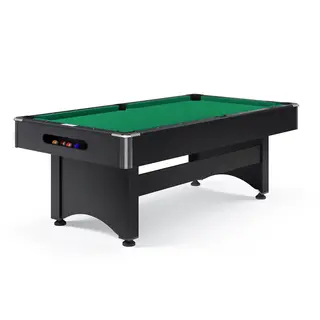 Biljardbord Galant Black Edition Grön spelduk | 7 eller 8 fot