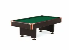 Biljardbord Club Pro Valnöt 7 fot Grön spelduk | Spelfält 198x99 cm