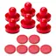 95 mm Airhockey pusher Standard Sett med 6 skyvere og 6 pucker