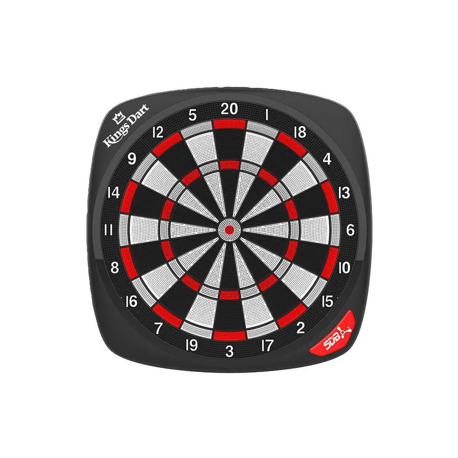 Kings Dart | Elektronisk tavla Darttavla | 6 st pilar | Anslut mobilen 