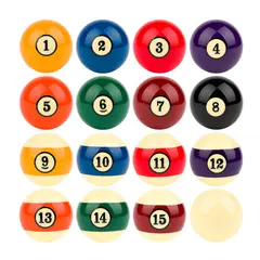 Biljardbollar Stradivari Tournament 57,2 mm | Biljardbollar utan väska