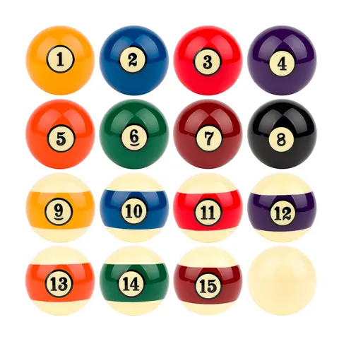Biljardbollar Stradivari Tournament 57,2 mm | Biljardbollar utan väska