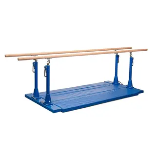 Parallellbarr med mattset Komplett set för skola och träning