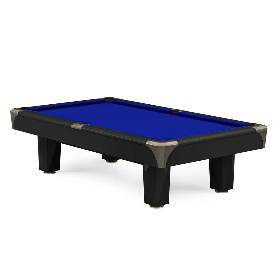 Biljardbord Master 8 ft skiffer Blå EuroSpeed-duk | Spelyta 224x112 cm 