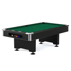 Biljardbord Club Pro III Skiffer 9 fot Grön Simonis 860 duk