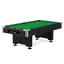 Biljardbord Club Pro III Skiffer 9 fot Ljus grønn Simonis 860 duk 