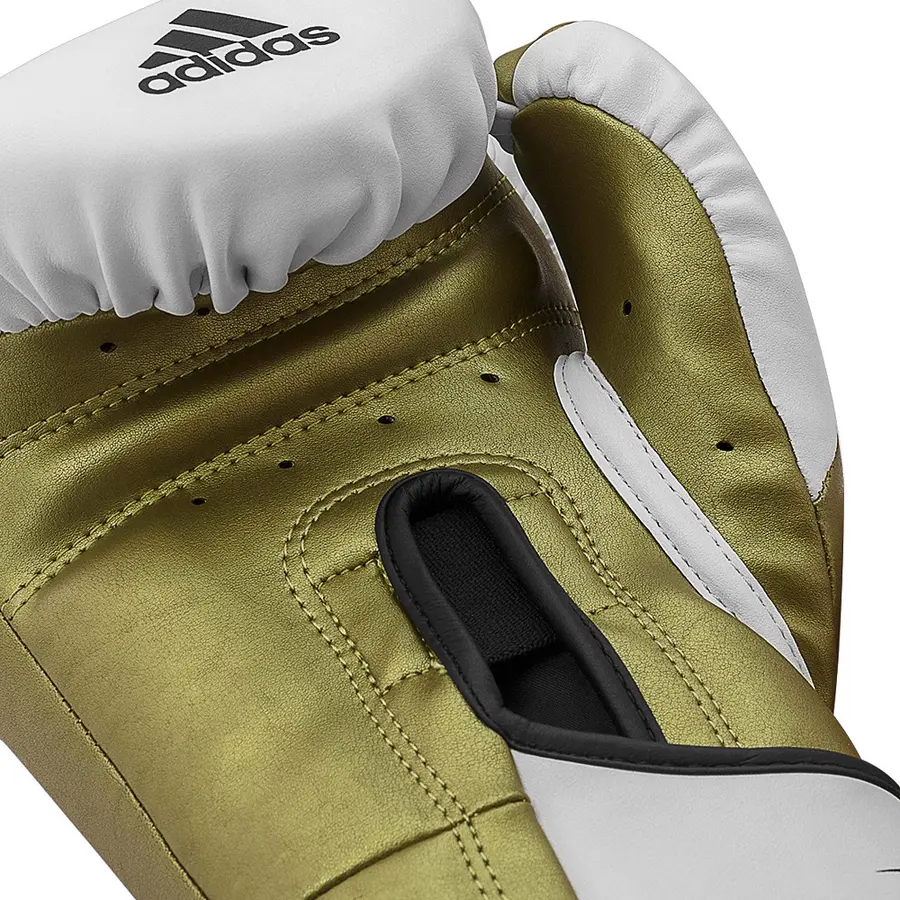 Boxningshandskar Adidas Speed Tilt 350V White/Gold 16 oz 