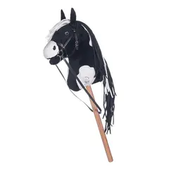 K&#228;pph&#228;st HKM Vit/Svart Hobby Horsing