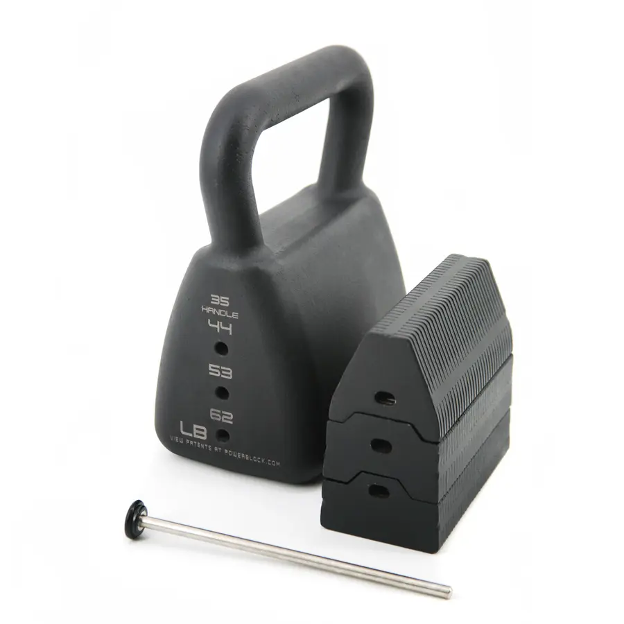PowerBlock Kettlebell 16-28 kg Justerbar vikt 