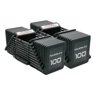 PowerBlock Manual PRO 100 EXP Justerbar hantel | 1-45 kg