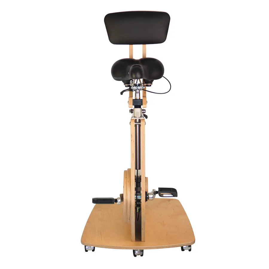 Motionscykel för kontoret | Naturträ Cykla medans du jobbar 