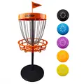 Guru Mini frisbeegolfkorg mini 70 cm |  5 st. minifrisbees inkluderat