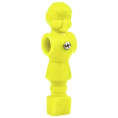 Reservspelare bordsfotboll | Gul Extraspelare för fotbollspel i betong