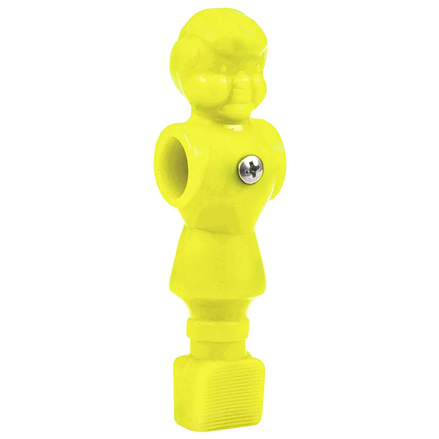 Reservspelare bordsfotboll | Gul Extraspelare för fotbollspel i betong 