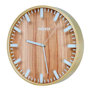 Peweta väggklocka 30 cm Inomhus | Batteridriven | DIN-markering