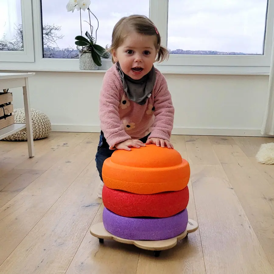 Pedalo rullbräda för balansstenar Förskolor| skolor| terapi | gymnastik 