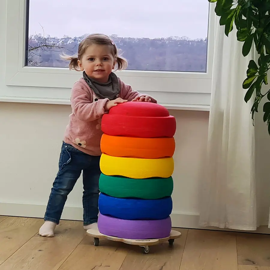 Pedalo rullbräda för balansstenar Förskolor| skolor| terapi | gymnastik 