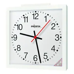 Peweta radiostyrd v&#228;ggklocka 60x60 Inomhus | Batteridrift | Arabiska siffro