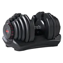 Bowflex Selecttech Dumbbells 1 x 4-41 kg Justerbar hantel | 17 viktnivåer