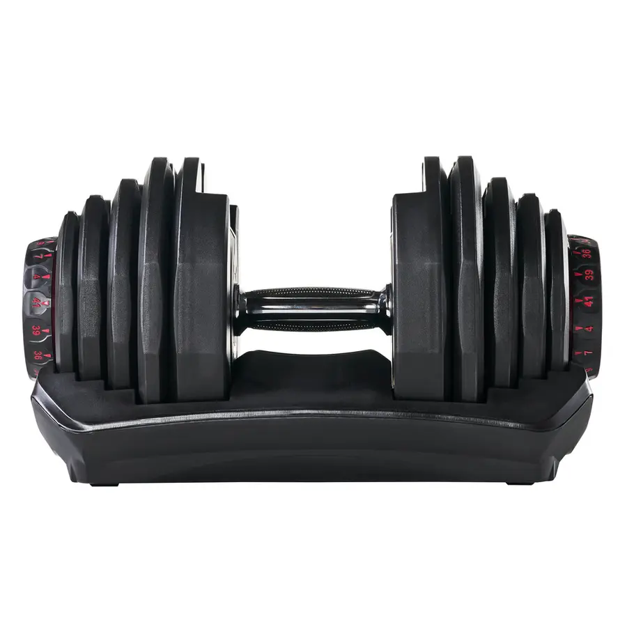 Bowflex Selecttech Dumbbells 1 x 4-41 kg Justerbar hantel | 17 viktnivåer 