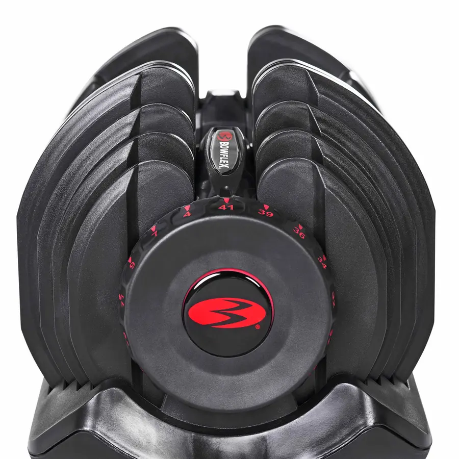 Bowflex Selecttech Dumbbells 1 x 4-41 kg Justerbar hantel | 17 viktnivåer 