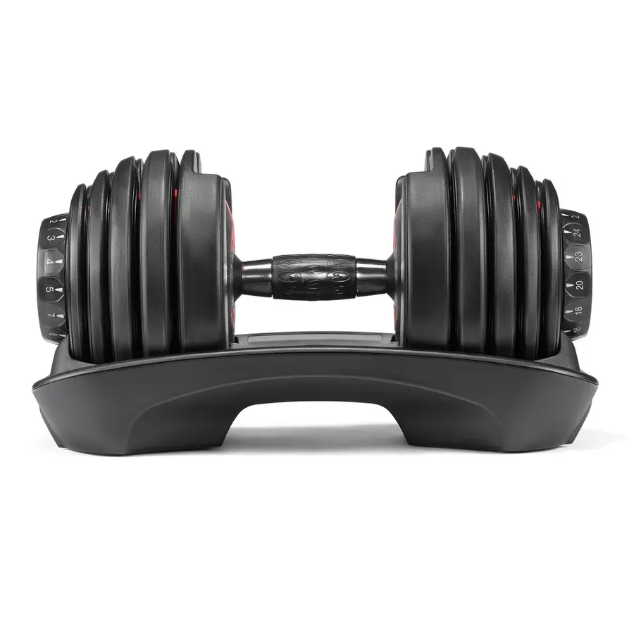 Bowflex Selecttech Dumbbells 2-24 kg 1 x Justerbar hantel | 15 viktnivåer 