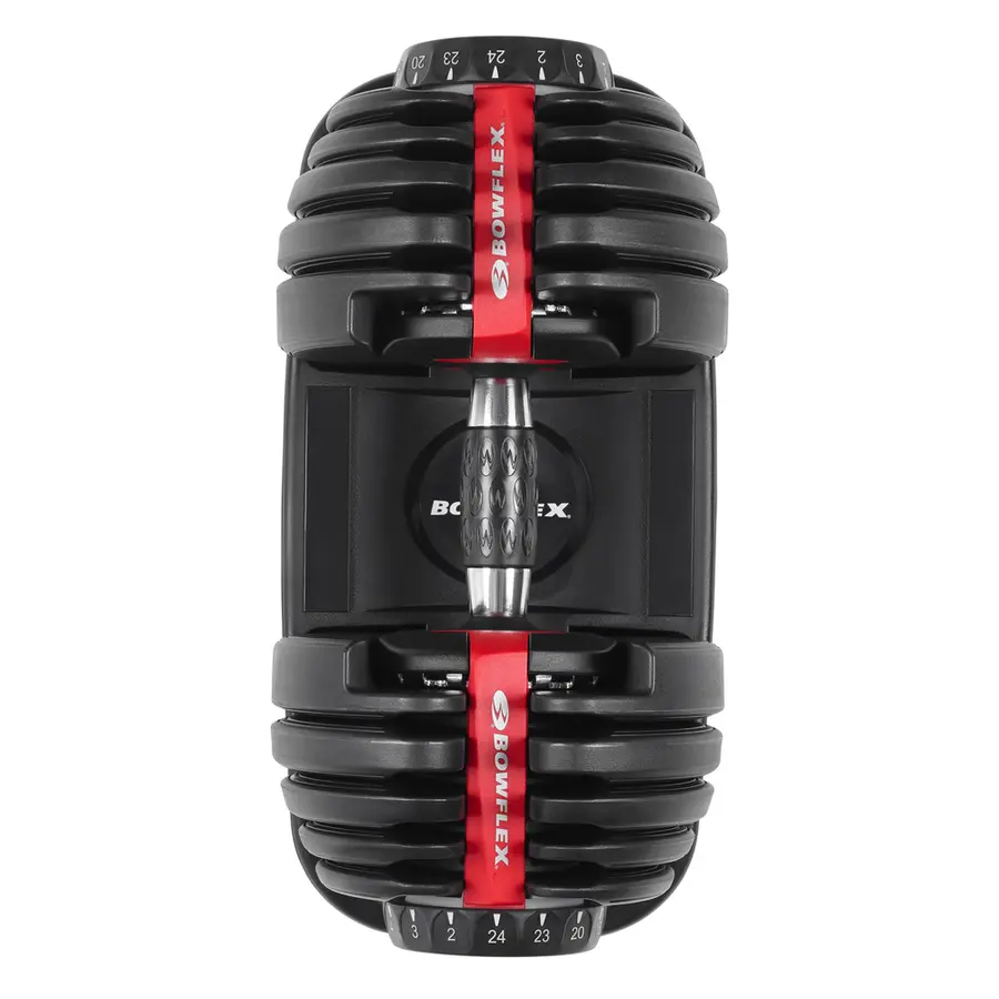 Bowflex Selecttech Dumbbells 2-24 kg 1 x Justerbar hantel | 15 viktnivåer 
