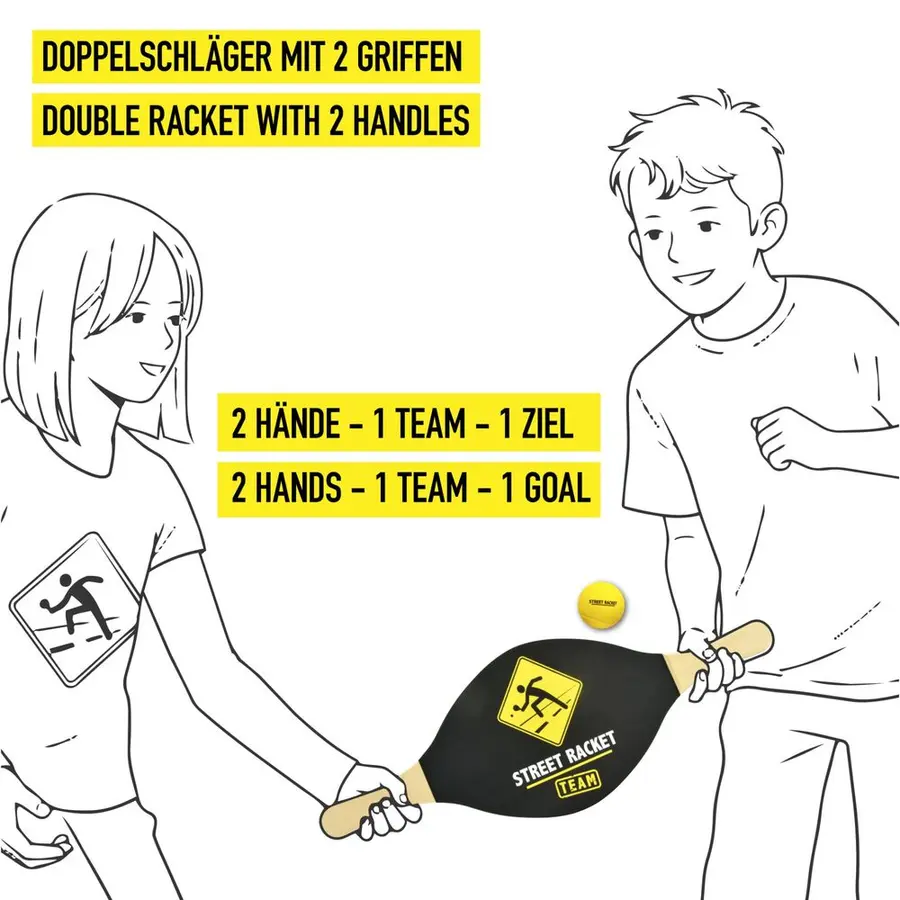 Street Racket Team Racket 1 st samarbetsracket 