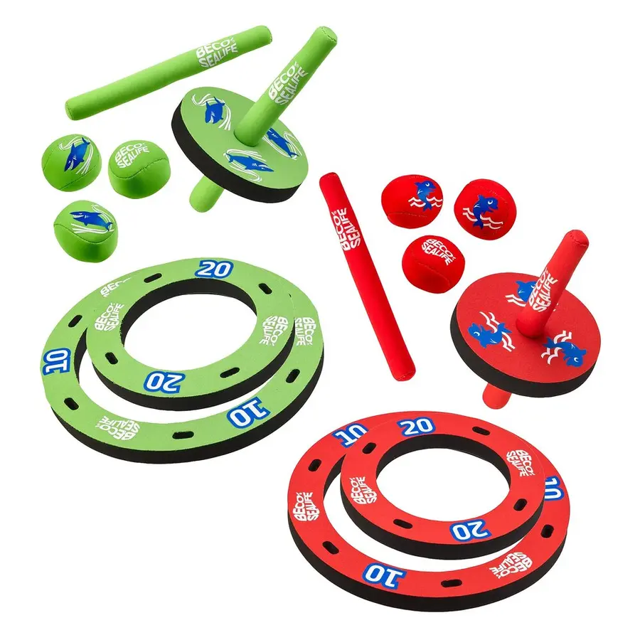 Sealife Beco aktivitetsset 3-i-1 Ringkastning, bollkastning och dyklek 