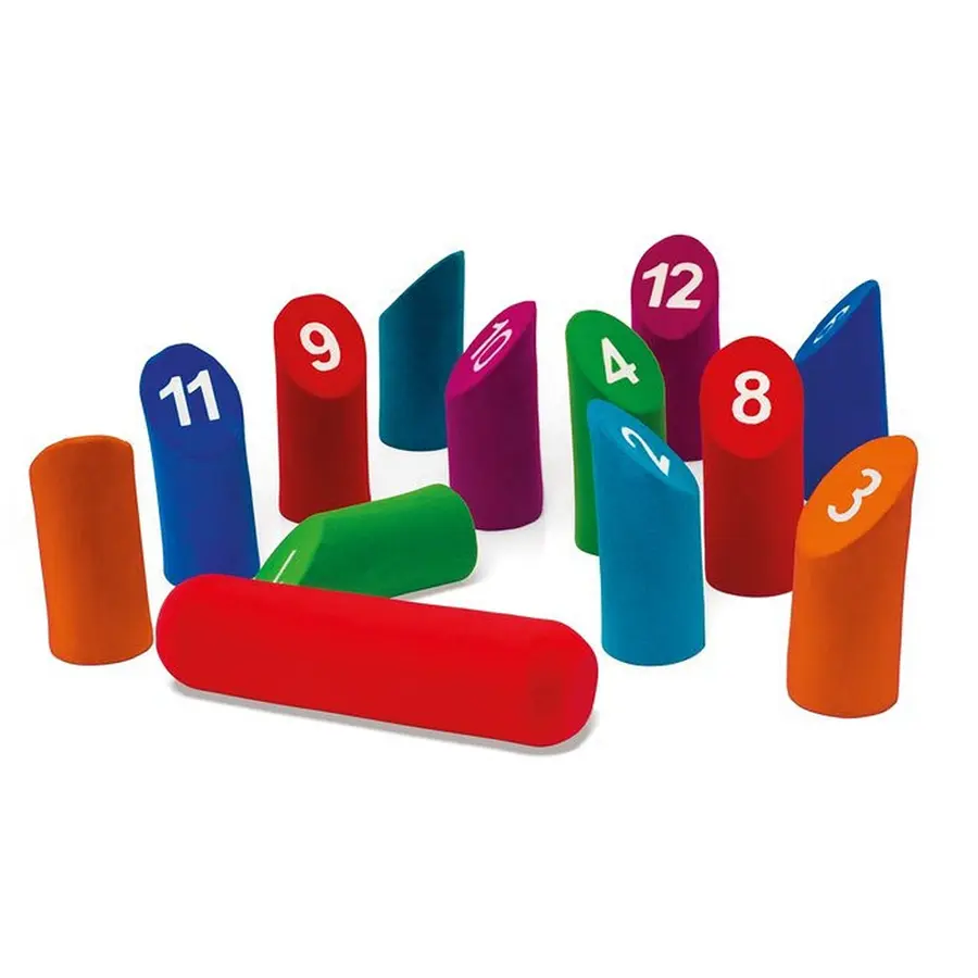 Nummerkubb Mölky Mjuka skumkubbar vv naturgummi 