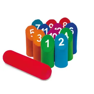Nummerkubb M&#246;lky Mjuka skumkubbar vv naturgummi