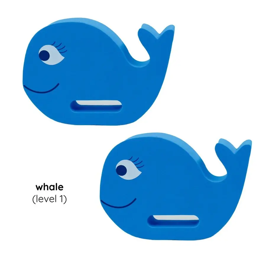 FINIS Floatie Friends | Whale Level 1 för simträning 
