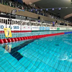 Competitor® Racing Lane Line 25 m Simlina | Blå/Viit/Röd | 100 mm vingar