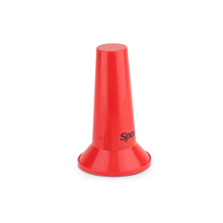 Markeringskjegler 6 stk | 16 cm Spordas | Assorterte farger 