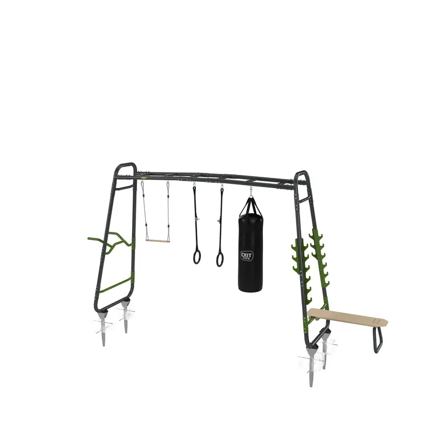 EXIT GetSet monkeybar MB330 Träningsställning 489 x 125 cm Utrustad 
