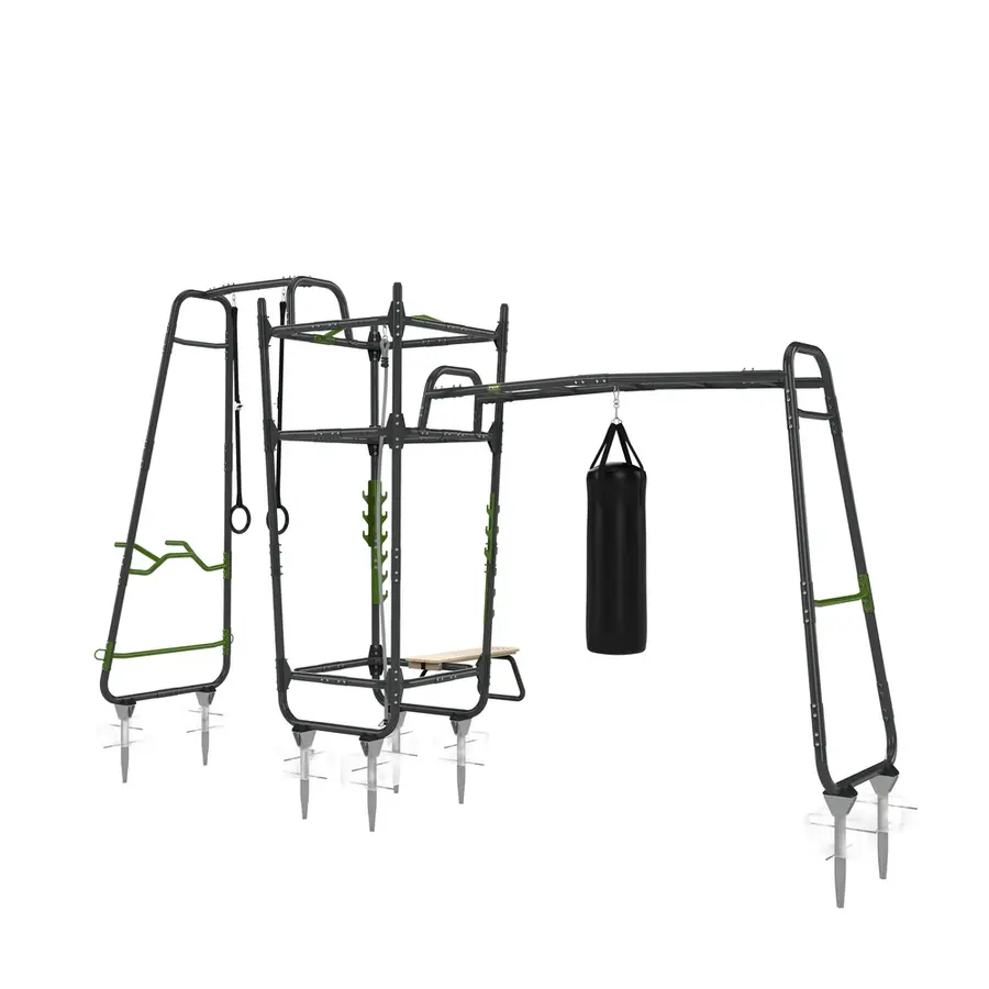EXIT GetSet powerstation PS610 Utomhusträning Powerrack 606 x 217 cm 