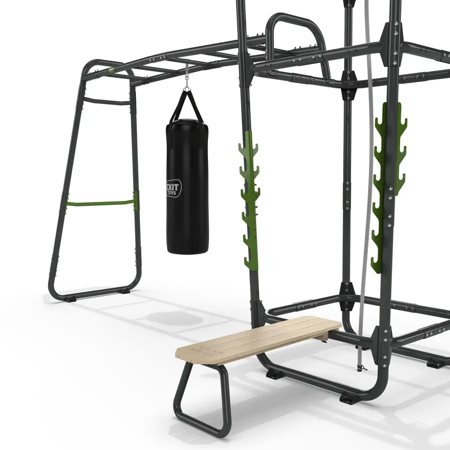EXIT GetSet powerstation PS620 Utomhusträning Powerrack 606 x 220 cm 
