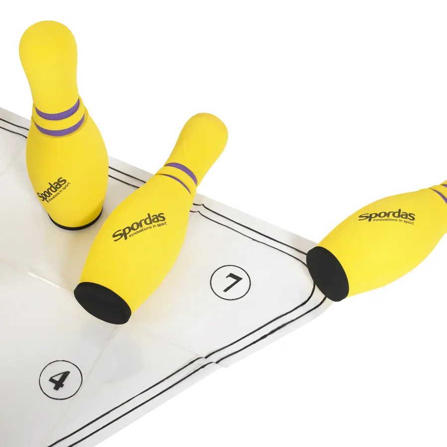 Bowlingset i skum Spordas Bowlingklot och bowlingkäglor i skum 