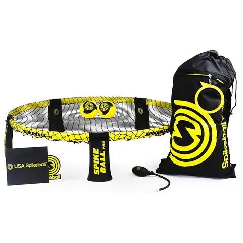 Spikeball PRO | Originalet Tävlingssetet | Studsmatta med boll