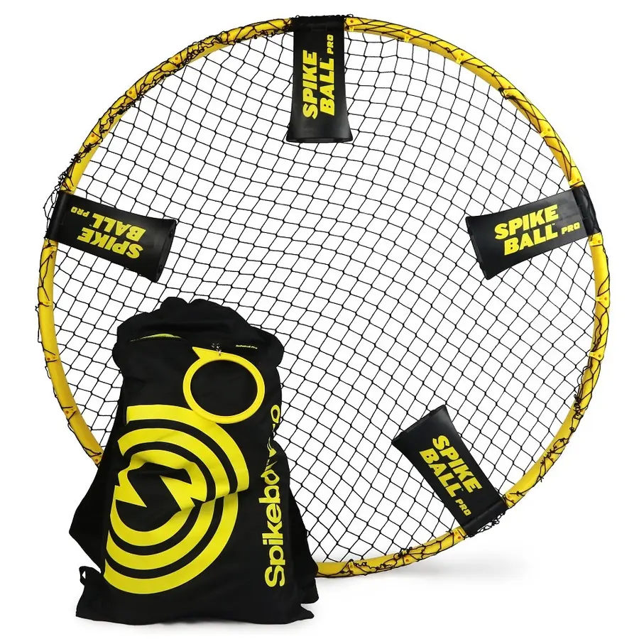 Spikeball PRO | Originalet Tävlingssetet | Studsmatta med boll 