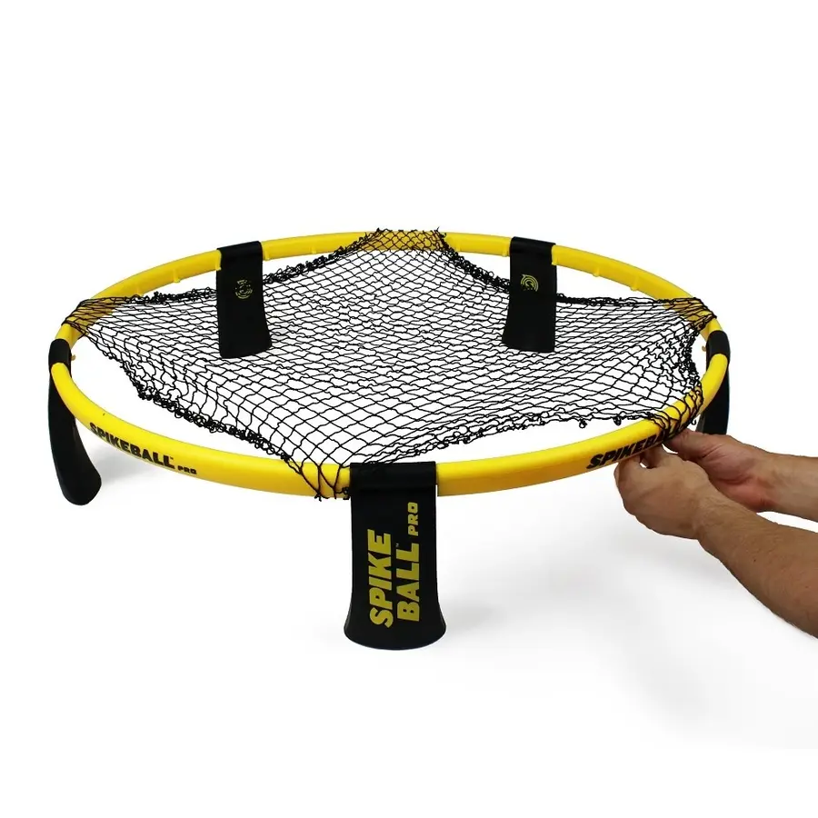 Spikeball PRO | Originalet Tävlingssetet | Studsmatta med boll 