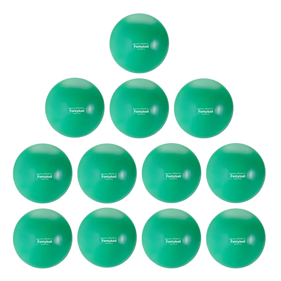 Mjuka luftbollar| Träning Lek l 12 st Fantyball | 15 cm 