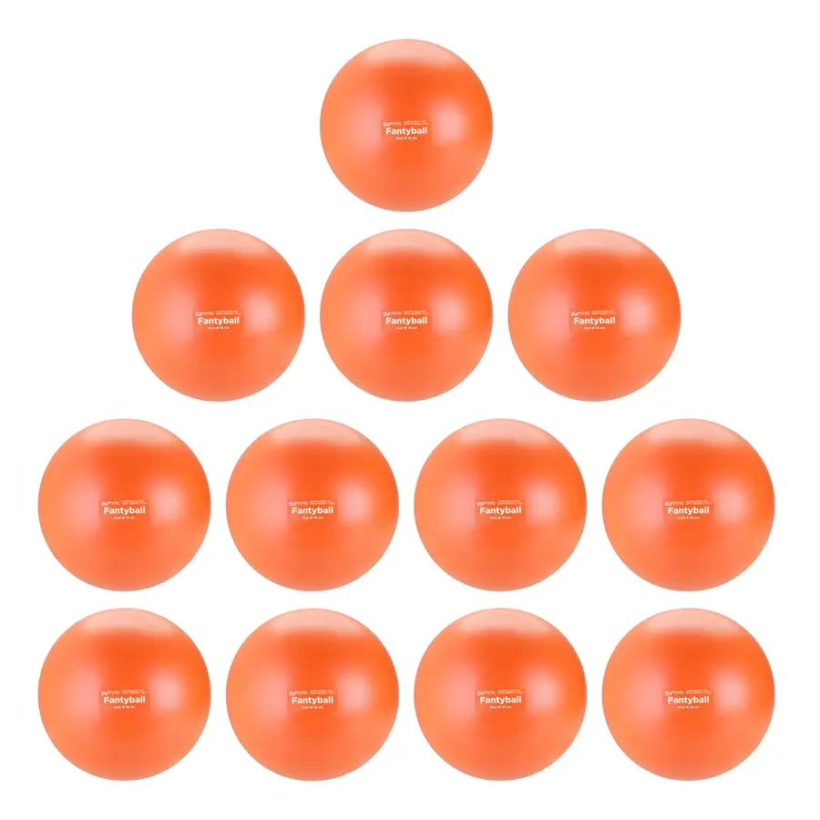 Mjuka luftbollar| Träning Lek l 12 st Fantyball | 18 cm 