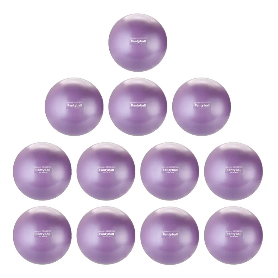 Mjuka luftbollar| Träning Lek l 12 st Fantyball | 24 cm 