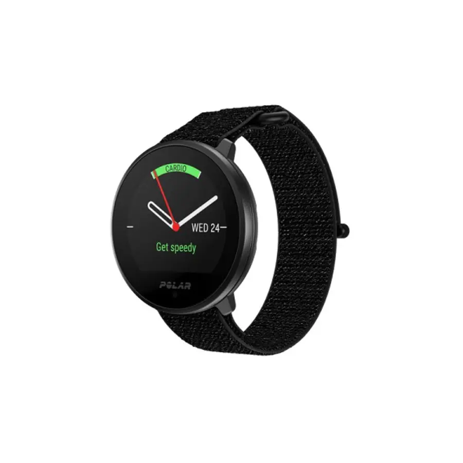 Pulssklocka Polar Unite | Svart Träningsklocka | Strl M-L 